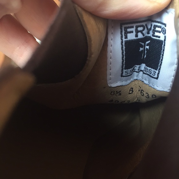 Frye Jackie Gore Stretch Ankle Boots in Cognac - Picture 8 of 8